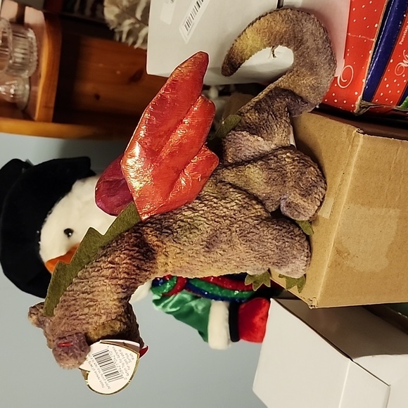 Vintage 1998 TY BEANIE SCORTCH THE DRAGON - Picture 3 of 3